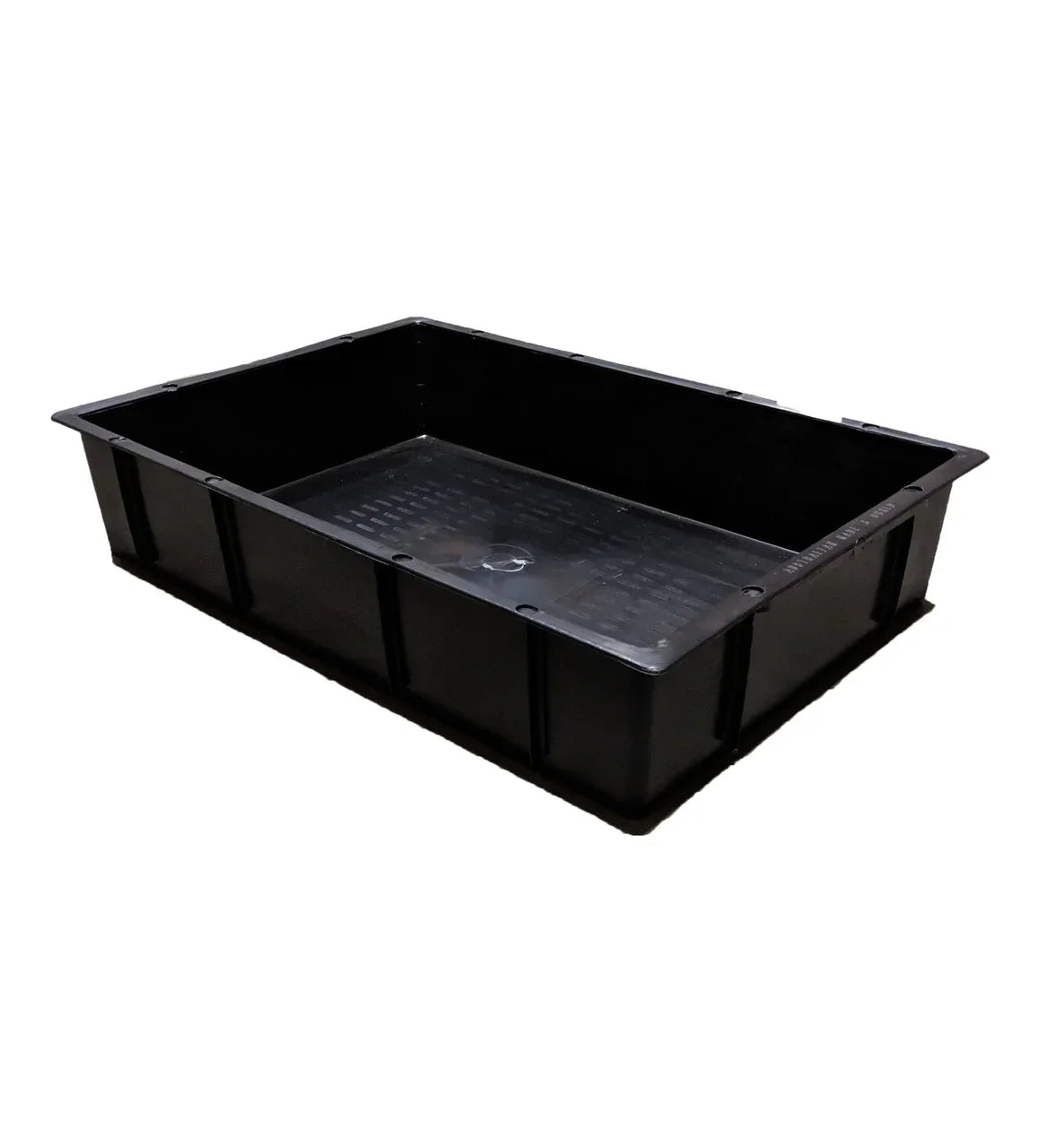 Crop-Box Black 23L Solid Base 58 x 41 x 12cm