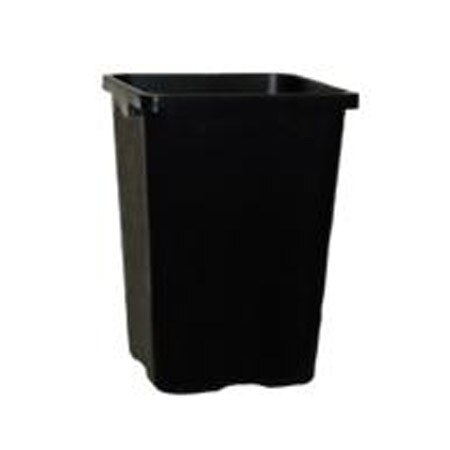 BUCKET SQUARE 290MM X 300MM WITH HOLES - 18L BLACK