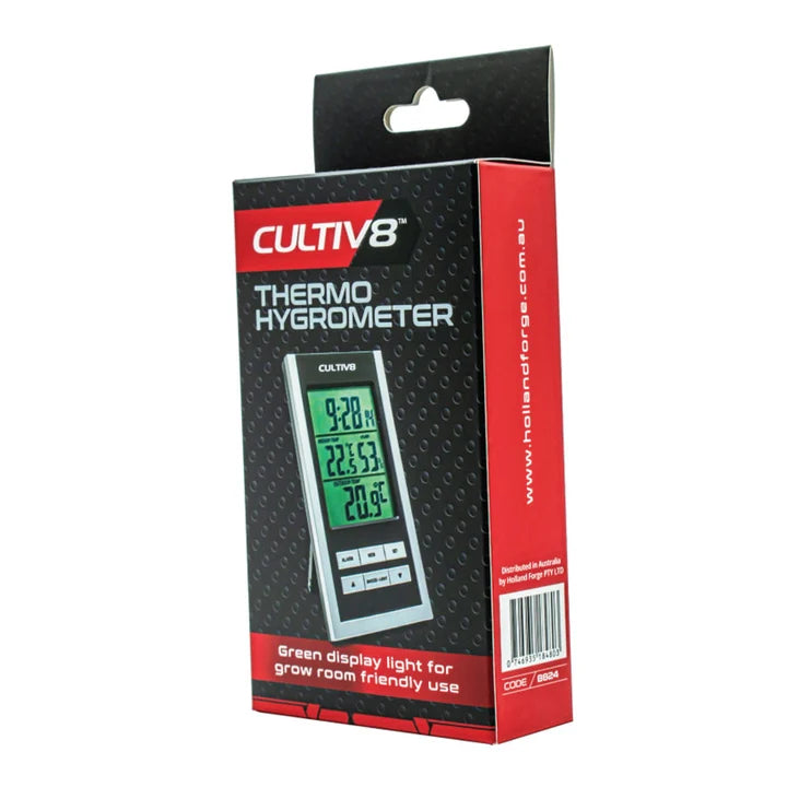 CULTIV8 - THERMOMETER / HYDROMETER WITH PROBE