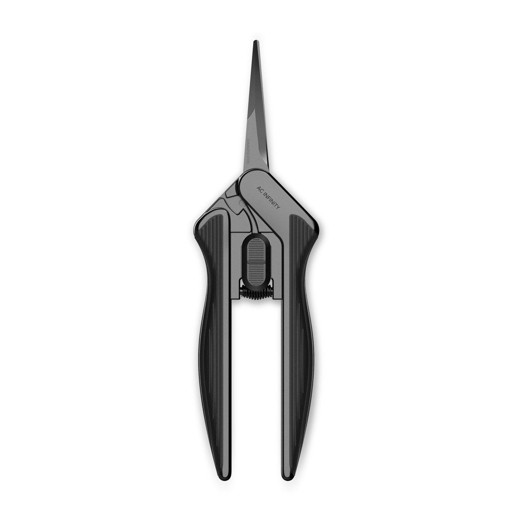 AC Infinity Stainless Steel Pruning Shear, Ergonomic Lightweight