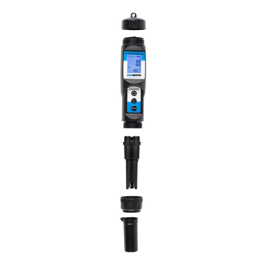 AQUAMASTER P110 PRO-2 -COMBO PH - EC - TEMP METER