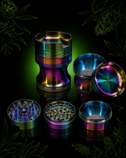 Rainbow 4-Piece Funnel Grinder