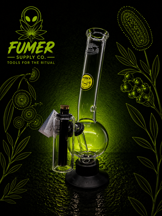 Agung Bent Bonza Bong Extra Large With Chamber 36cm