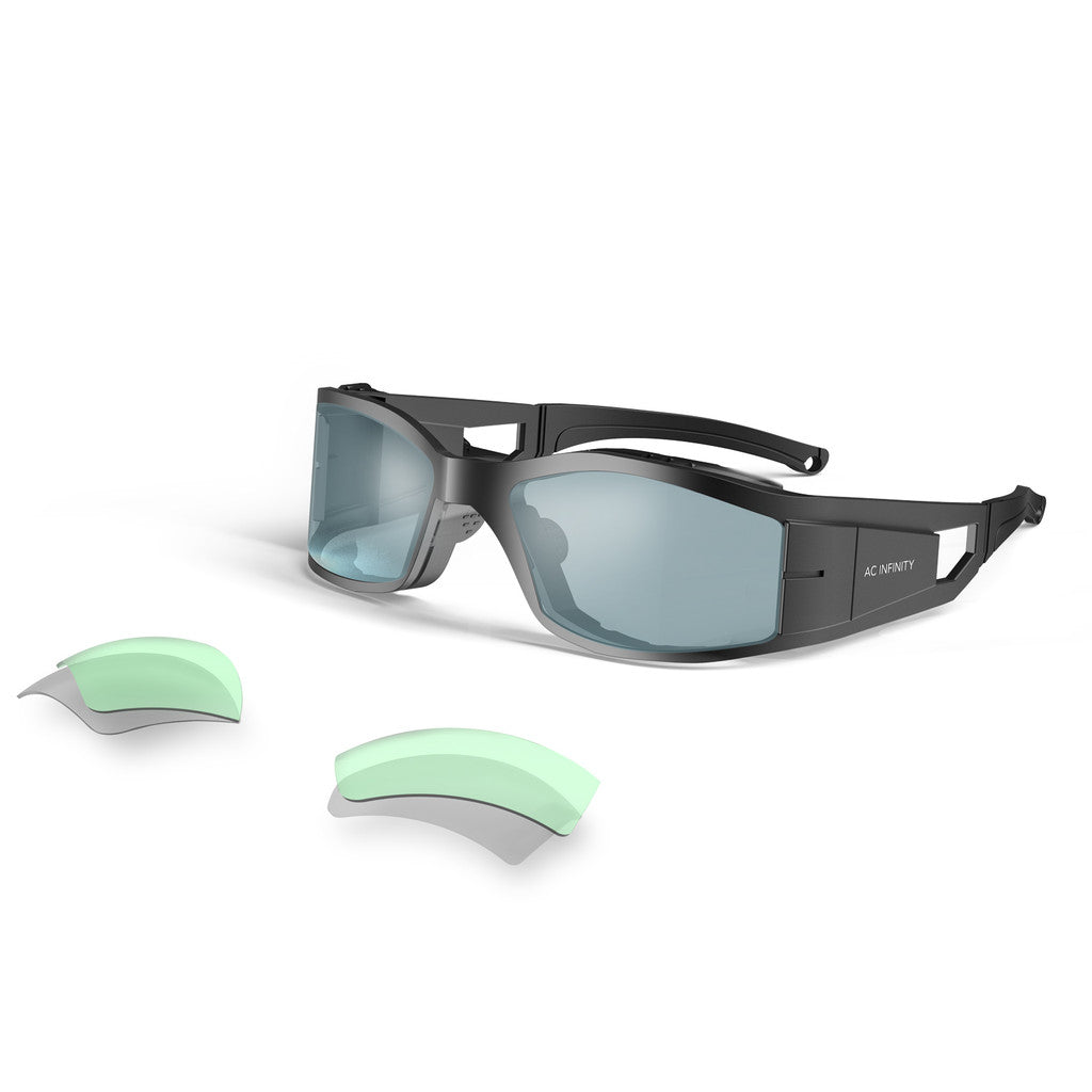 AC Infinity Grow Room Glasses, w. 3 Colour Corrective Lenses