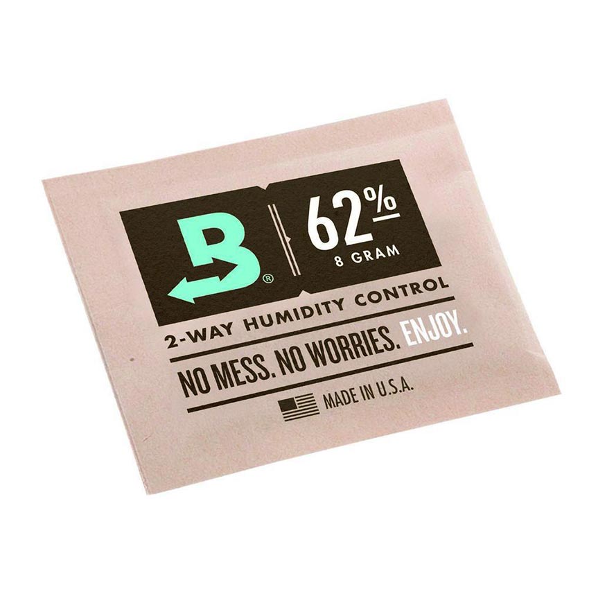 BOVEDA SIZE EIGHT GRAM 62% HUMIDITY CONTROL PACK