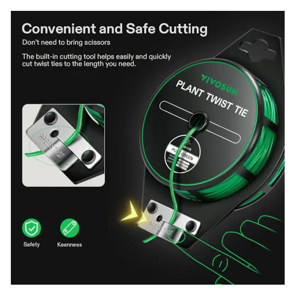 Vivosun Twist Tie Roll