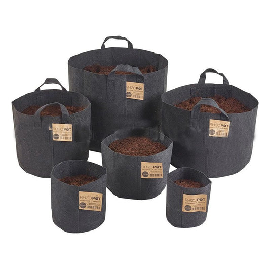 RHIZO-POT 30 LITRE WITH HANDLES 35 X 35 X 30CM HIGH