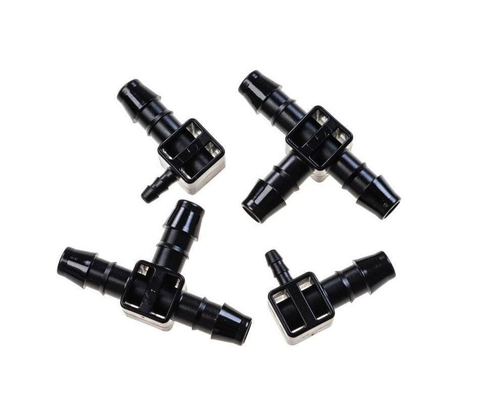 Blumat 2x 8mm Tee + 2x 3mm–8mm Elbow